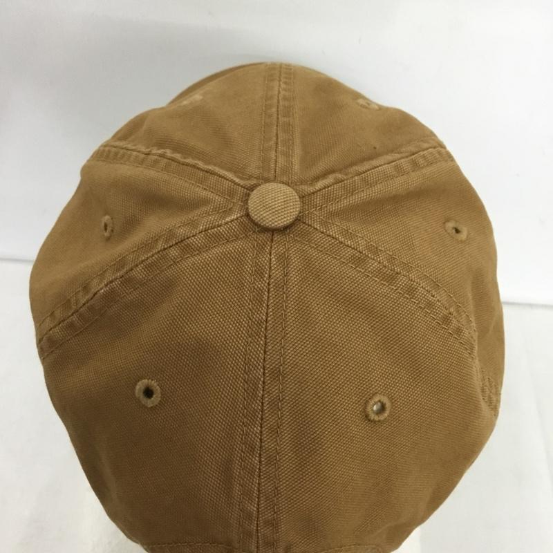 カーハート Carhartt 帽子 キャップ 6パネル ロゴ、文字 茶 / ブラウン /  メンズ USED 古着 中古 10149872