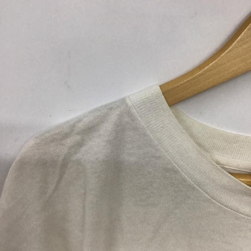 古着 USED Tシャツ 半袖 半袖カットソー プリントTシャツ クルーネックカットソー 古着 L プリント 白 / ホワイト /  メンズ USED 古着 中古 10139024