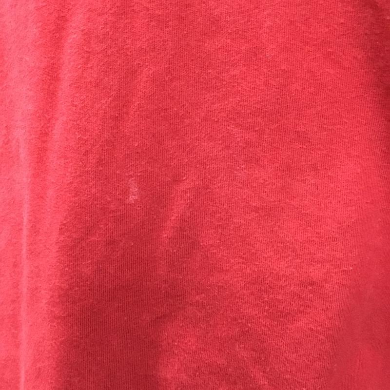 ナイキ NIKE Tシャツ 半袖 クルーネック プリント M ロゴ、文字 えんじ / ワインレッド /  メンズ USED 古着 中古 10121011