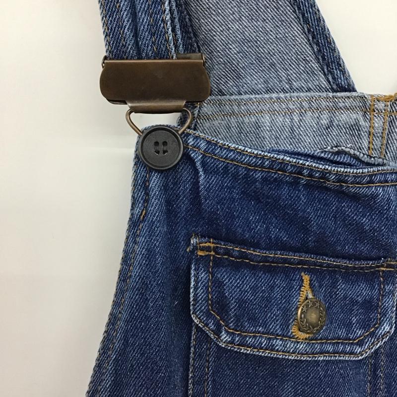 古着 USED サロペット・オーバーオール サロペット、オーバーオール オーバーオール つなぎ オールインワン XL 無地 インディゴ / インディゴ /  メンズ USED 古着 中古 10149618