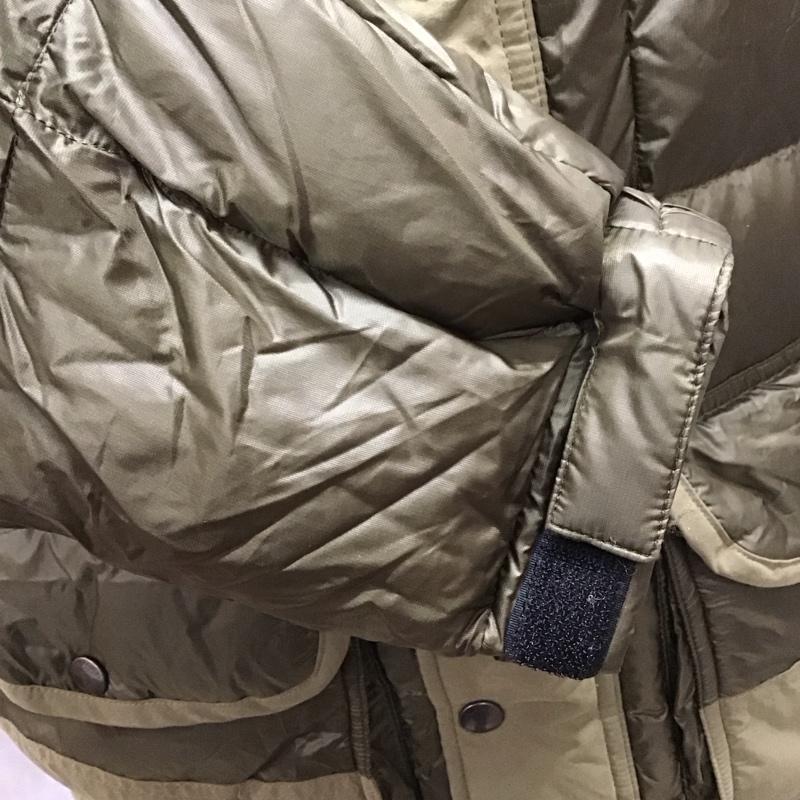 エディーバウアー Eddie Bauer ジャケット、上着 ジャンパー、ブルゾン ジップアップジャケット ジャンパー ジャケット ダウンジャケット アウター M ロゴ、文字 カーキ / カーキ /  メンズ USED 古着 中古 10110766