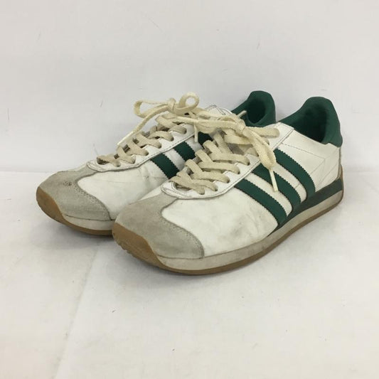 アディダス adidas スニーカー スニーカー G26687 COUNTRY OG 26.5cm 26.5cm ロゴ、文字 白 / ホワイト / X 緑 / グリーン /  メンズ USED 古着 中古 10136290
