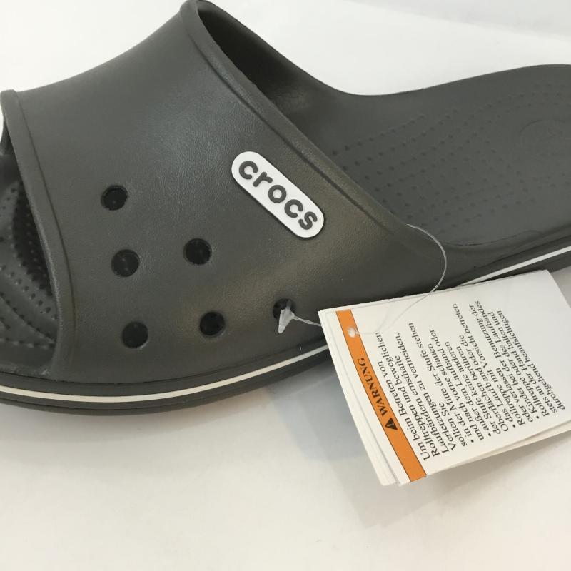 クロックス crocs サンダル サンダル 204108-02S Crocband II Slide シャワーサンダル 27.0cm 無地 黒 / ブラック /  メンズ USED 古着 中古 10119321