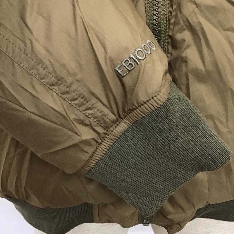エディーバウアー Eddie Bauer ジャケット、上着 ジャンパー、ブルゾン ジップアップジャケット ダウンジャケット カジュアルジャケット アウター リバーシブル L 無地 茶 / ブラウン /  メンズ USED 古着 中古 10110405