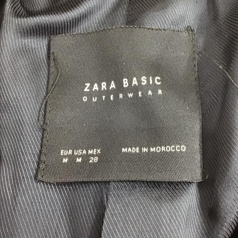 ザラベーシック ZARA BASIC ジャケット、上着 ジャケット、ブレザー ロングコートジャケット カラージャケット アウター カジュアルジャケット M 無地 茶 / ブラウン /  レディース USED 古着 中古 10109224
