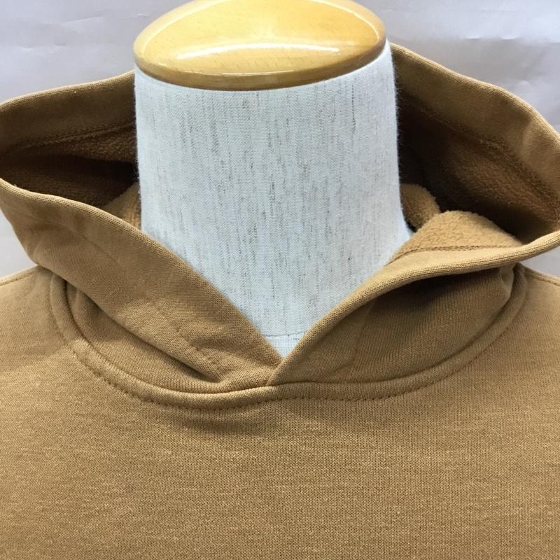 カーハート Carhartt パーカー 長袖 長袖パーカー フード付きパーカー プリントスウェット トレーナー XL ロゴ、文字 茶 / ブラウン /  メンズ USED 古着 中古 10115781