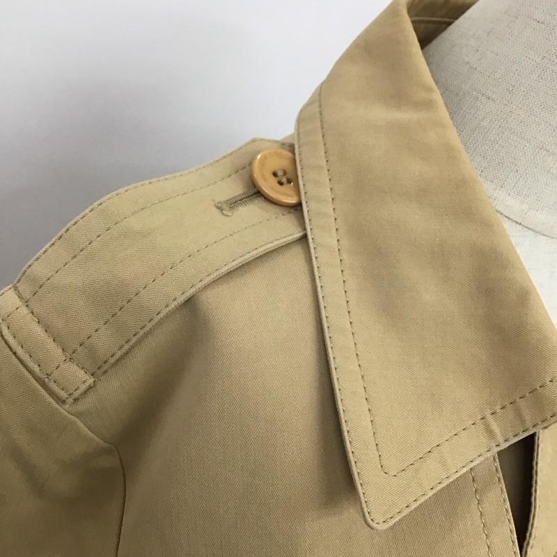 トミーヒルフィガー TOMMY HILFIGER コート トレンチコート 0 無地 ベージュ / ベージュ /  レディース USED 古着 中古 10124566