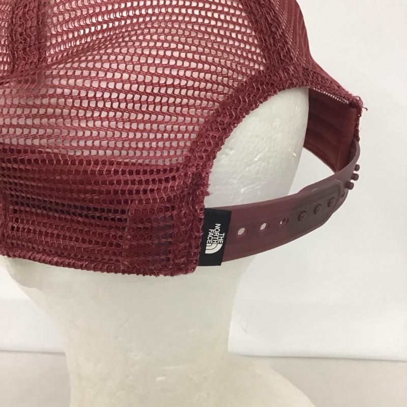 ザノースフェイス THE NORTH FACE 帽子 キャップ NN01547 メッシュキャップ FREE ロゴ、文字 ボルドー / ボルドー /  メンズ USED 古着 中古 10132442