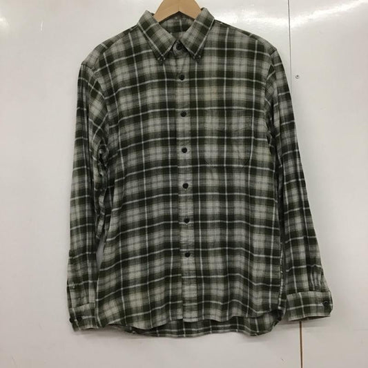 エディーバウアー Eddie Bauer シャツ、ブラウス 長袖 長袖シャツ チェックシャツ カラーシャツ ボタンダウンシャツ S チェック マルチカラー / マルチカラー /  メンズ USED 古着 中古 10140715