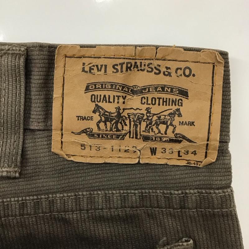 リーバイストラウスアンドコー Levi Strauss & co. パンツ ワークパンツ、ペインターパンツ ワークパンツ ワイドパンツ カジュアルパンツ コーデュロイパンツ 33インチ 無地 茶 / ブラウン /  メンズ USED 古着 中古 10116436