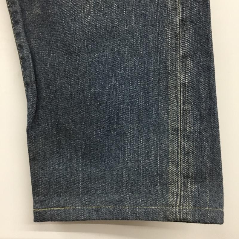 リーバイストラウスアンドコー Levi Strauss & co. パンツ デニム、ジーンズ デニムパンツ ストレートパンツ ワイドパンツ カジュアルパンツ 505 32インチ 無地 インディゴ / インディゴ /  メンズ USED 古着 中古 10110015