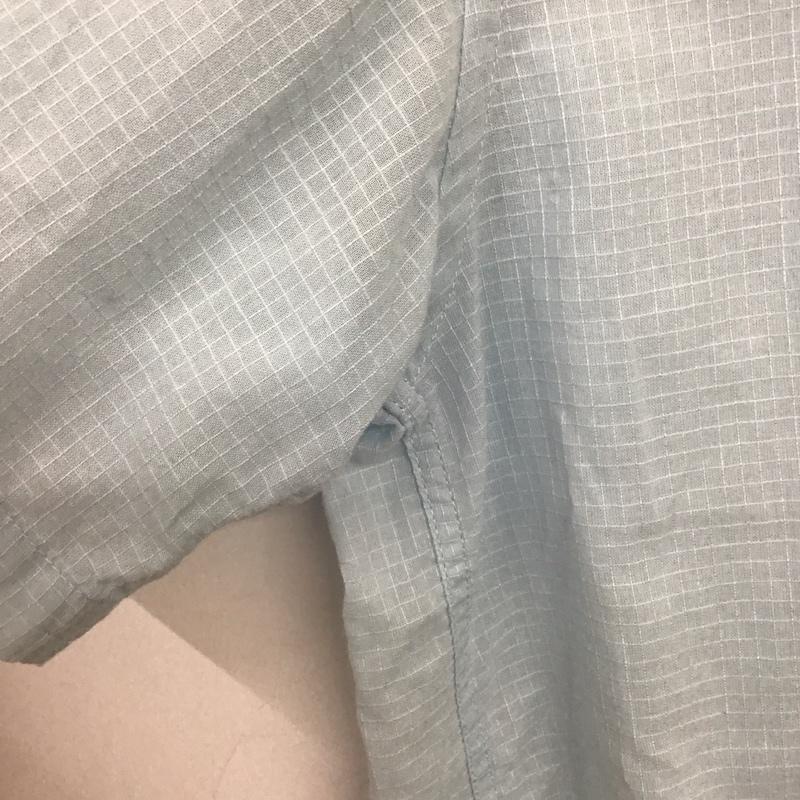 アベイシングエイプ A BATHING APE シャツ、ブラウス 半袖 XS 無地 水色 / ライトブルー /  レディース USED 古着 中古 10139925