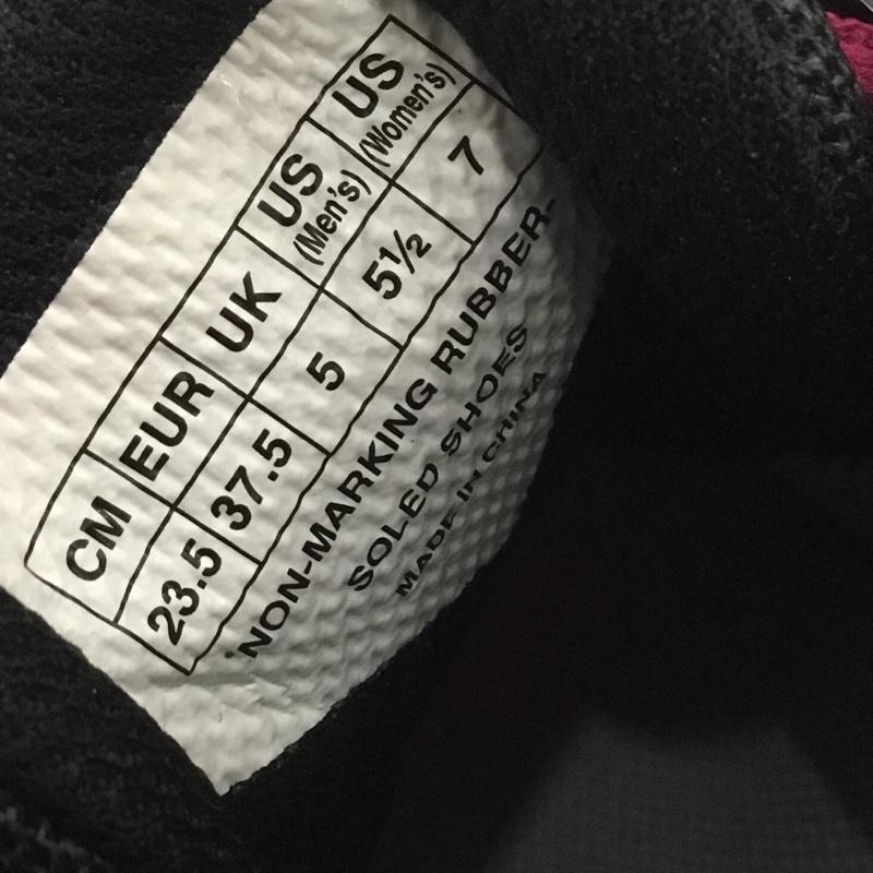 ヨネックス YONEX スニーカー スニーカー SHTAD2WG パワークッション エアラスダッシュ2 ワイドGC テニスシューズ 23.5cm 23.5cm ロゴ、文字 黒 / ブラック / X 赤 / レッド /  レディース USED 古着 中古 10142501