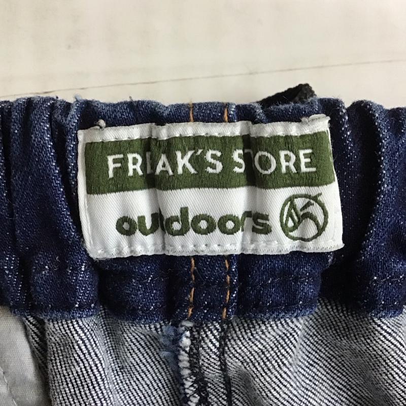 フリークスストア FREAK S STORE パンツ デニム、ジーンズ デニムパンツ ストレートパンツ ワイドパンツ カジュアルパンツ S 無地 インディゴ / インディゴ /  メンズ USED 古着 中古 10115350