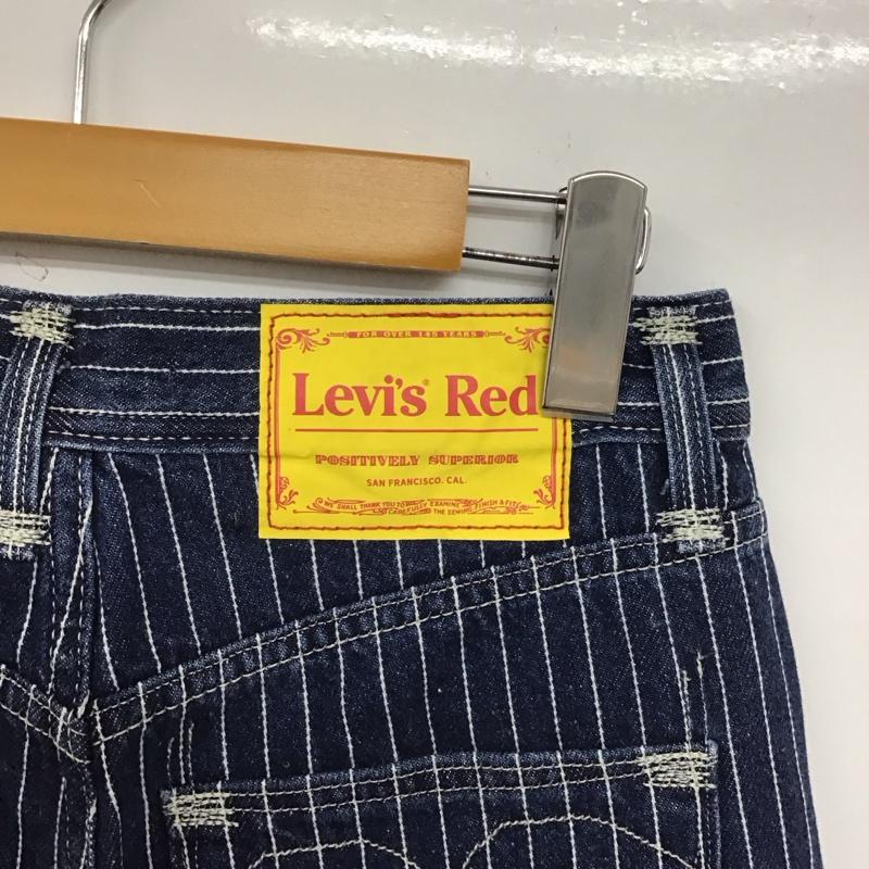 リーバイスレッド Levi s RED パンツ デニム、ジーンズ デニムパンツ ワイドパンツ カジュアルパンツ ストレッチパンツ 26インチ ストライプ インディゴ / インディゴ /  メンズ USED 古着 中古 10143682