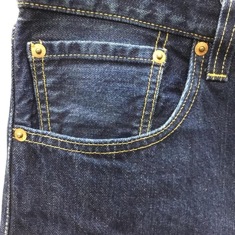 リーバイストラウスアンドコー Levi Strauss & co. パンツ デニム、ジーンズ デニムパンツ ストレートパンツ ワイドパンツ カジュアルパンツ 32インチ 無地 インディゴ / インディゴ /  メンズ USED 古着 中古 10115628