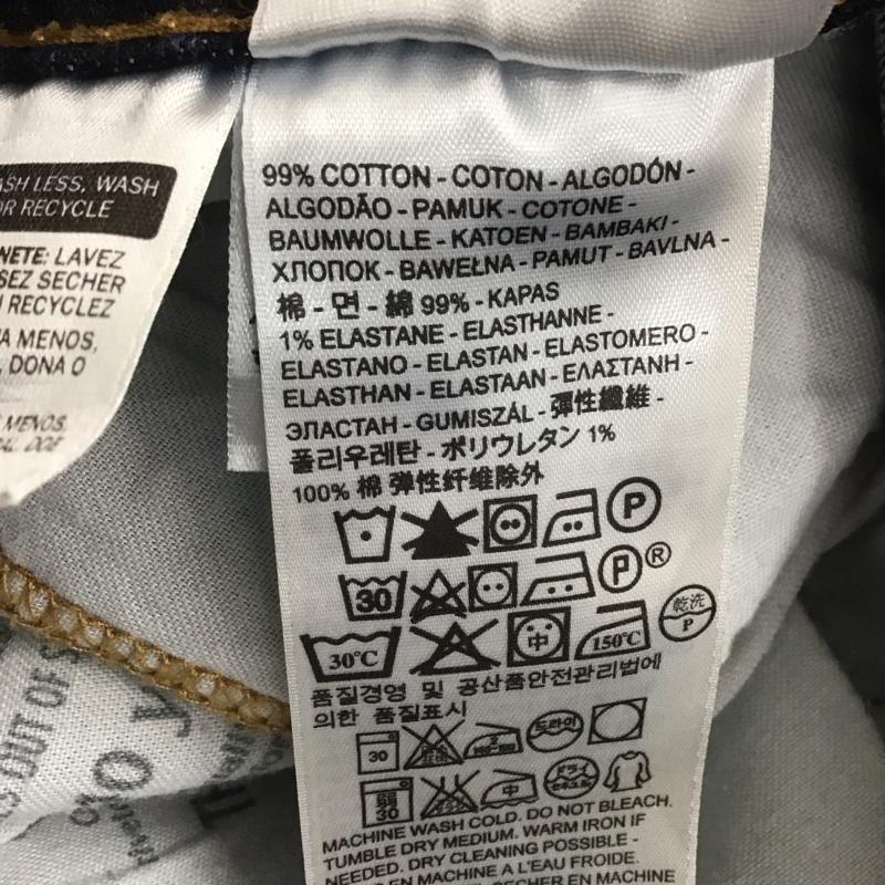 リーバイストラウスアンドコー Levi Strauss & co. パンツ デニム、ジーンズ デニムパンツ スリムパンツ カジュアルパンツ ストレッチパンツ 31インチ 無地 インディゴ / インディゴ /  メンズ USED 古着 中古 10148038