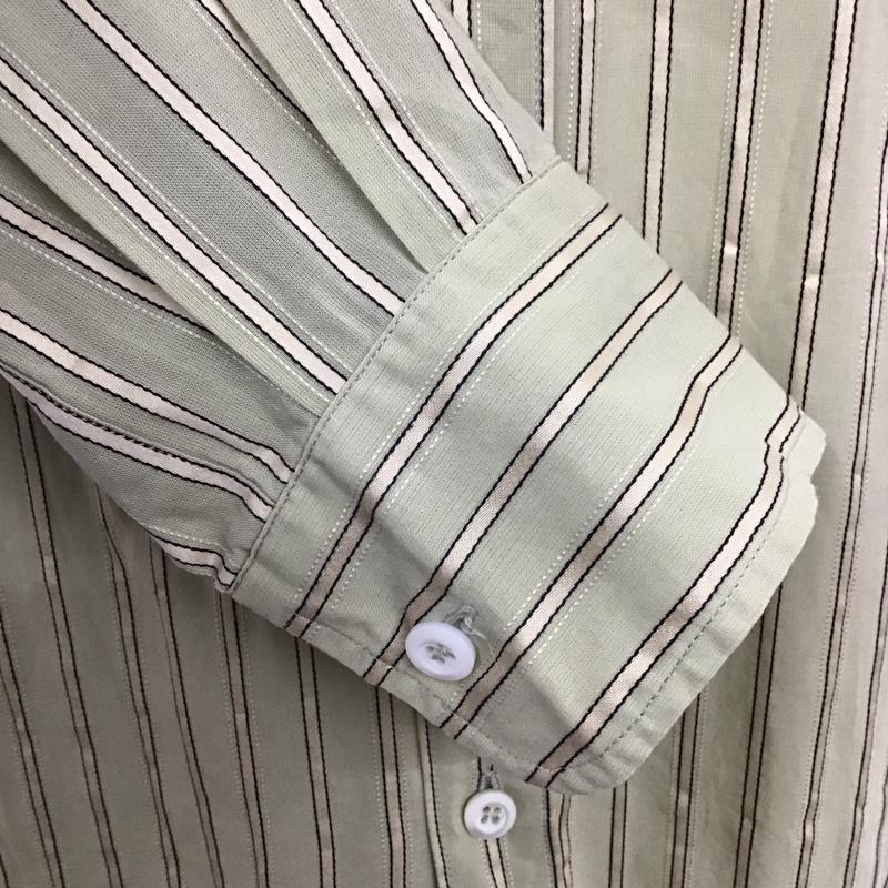 プラダ PRADA シャツ、ブラウス 長袖 長袖シャツ カラーシャツ 長袖カットソー ストライプシャツ 38 ストライプ マルチカラー / マルチカラー /  メンズ USED 古着 中古 10119952