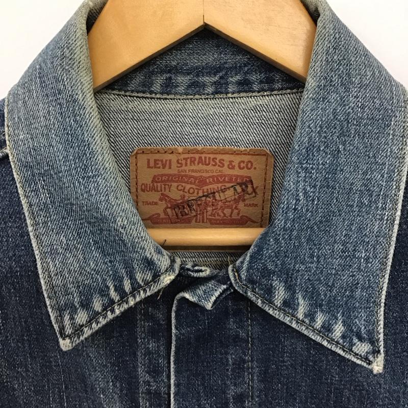 リーバイストラウスアンドコー Levi Strauss & co. ジャケット、上着 ジャケット、ブレザー デニムジャケット Gジャン アウター カジュアルジャケット 40 無地 インディゴ / インディゴ /  メンズ USED 古着 中古 10148001