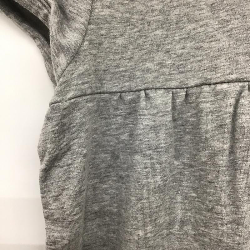 エックスガール X-girl ワンピース ミニスカート 1 無地 灰 / グレー /  レディース USED 古着 中古 10139850