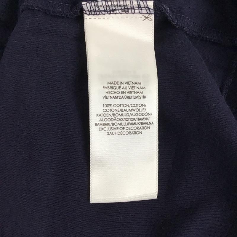 ポロラルフローレン POLO RALPH LAUREN Tシャツ 半袖 半袖カットソー プリントTシャツ クルーネックカットソー M ロゴ、文字 紺 / ネイビー /  メンズ USED 古着 中古 10131512