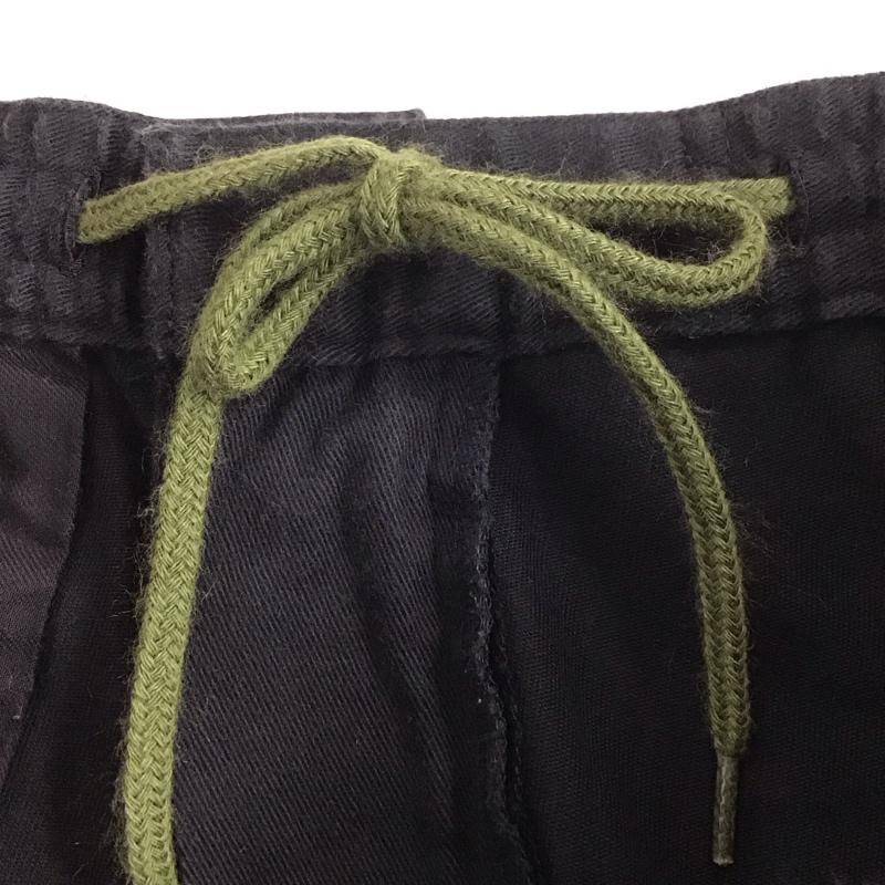 ガヴィル GAVIAL パンツ ワークパンツ、ペインターパンツ カジュアルパンツ ワークパンツ ワイドパンツ サイドラインパンツ L ロゴ、文字 黒 / ブラック / X 緑 / グリーン /  メンズ USED 古着 中古 10109796