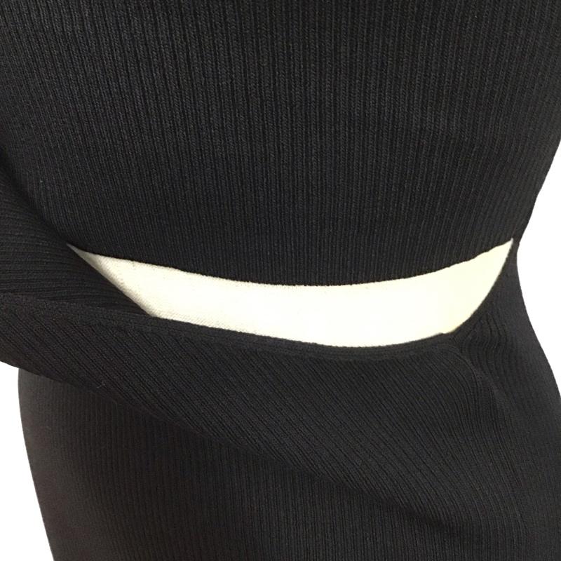 ザラ ZARA ワンピース ロングスカート S 無地 黒 / ブラック /  レディース USED 古着 中古 10110505