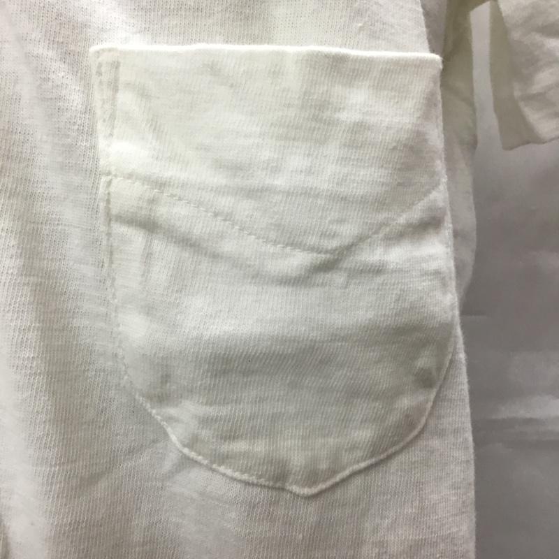 フィルメランジェ FilMelange Tシャツ 半袖 3 無地 白 / ホワイト /  メンズ USED 古着 中古 10108864