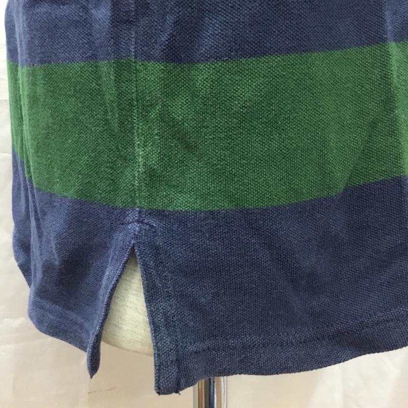 ポロバイラルフローレン Polo by RALPH LAUREN ポロシャツ 半袖 半袖ポロシャツ カラーシャツ 半袖カットソー M ボーダー柄 マルチカラー / マルチカラー /  メンズ USED 古着 中古 10116700