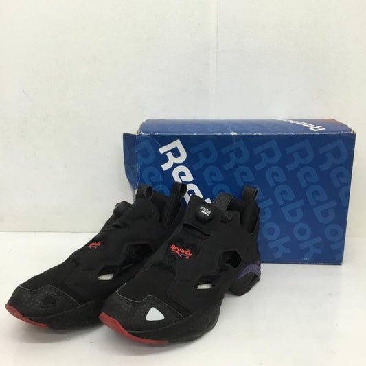 リーボック Reebok スニーカー スニーカー INSTAPUMP FURY EASTBAY  J94549 28.0cm ロゴ、文字 黒 / ブラック / X 紫 / パープル / X 赤 / レッド /  メンズ USED 古着 中古 10128861
