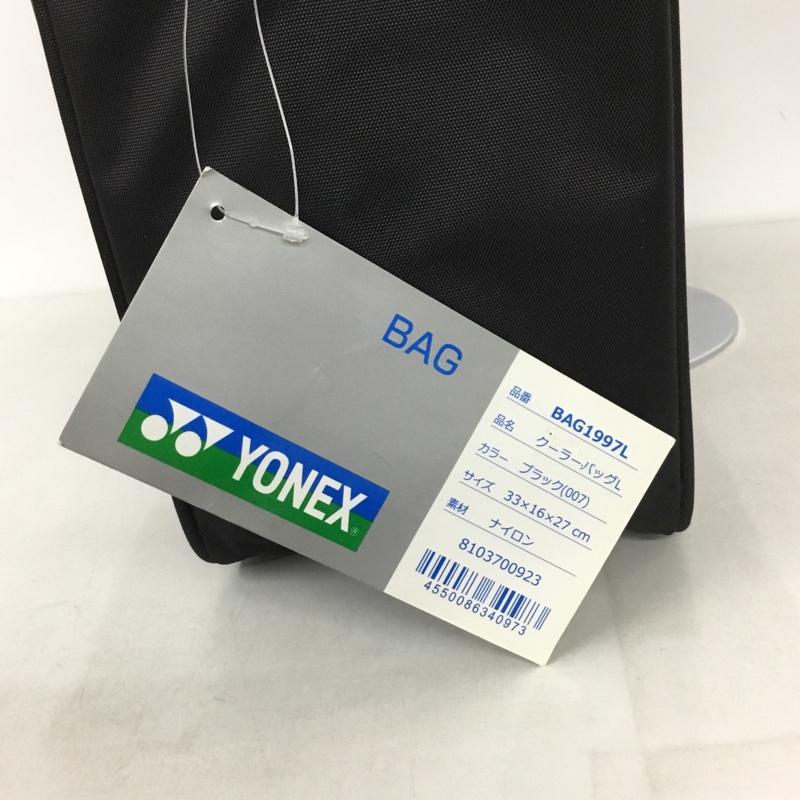 ヨネックス YONEX バッグ バッグ BAG1997L クーラーバッグ 保冷バッグ タグ付き ロゴ、文字 黒 / ブラック /  メンズ USED 古着 中古 10131781