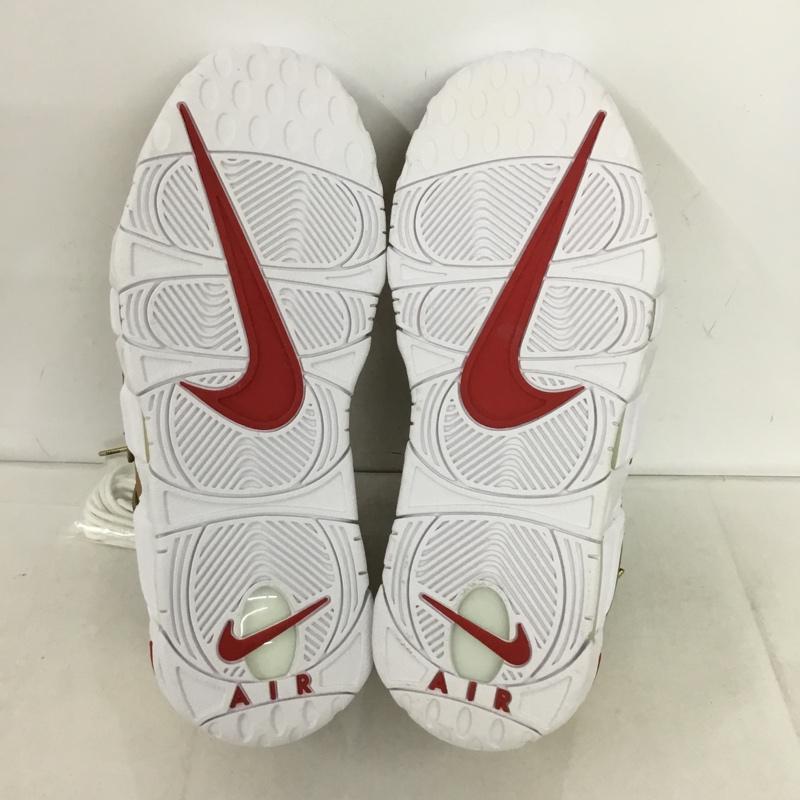 ナイキ NIKE スニーカー スニーカー 902290-700 AIR MORE UPTEMPO SUPREME 27cm 箱有 27.0cm ワンポイント 金 / ゴールド / X 白 / ホワイト / X 赤 / レッド /  メンズ USED 古着 中古 10147755