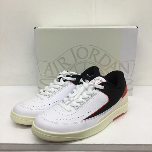 ナイキ NIKE スニーカー スニーカー NIKE WMNS AIR JORDAN 2 RETRO LOW FD4849-106 28.5cm  白 / ホワイト / X 赤 / レッド / X 黒 / ブラック /  メンズ USED 古着 中古 10129224