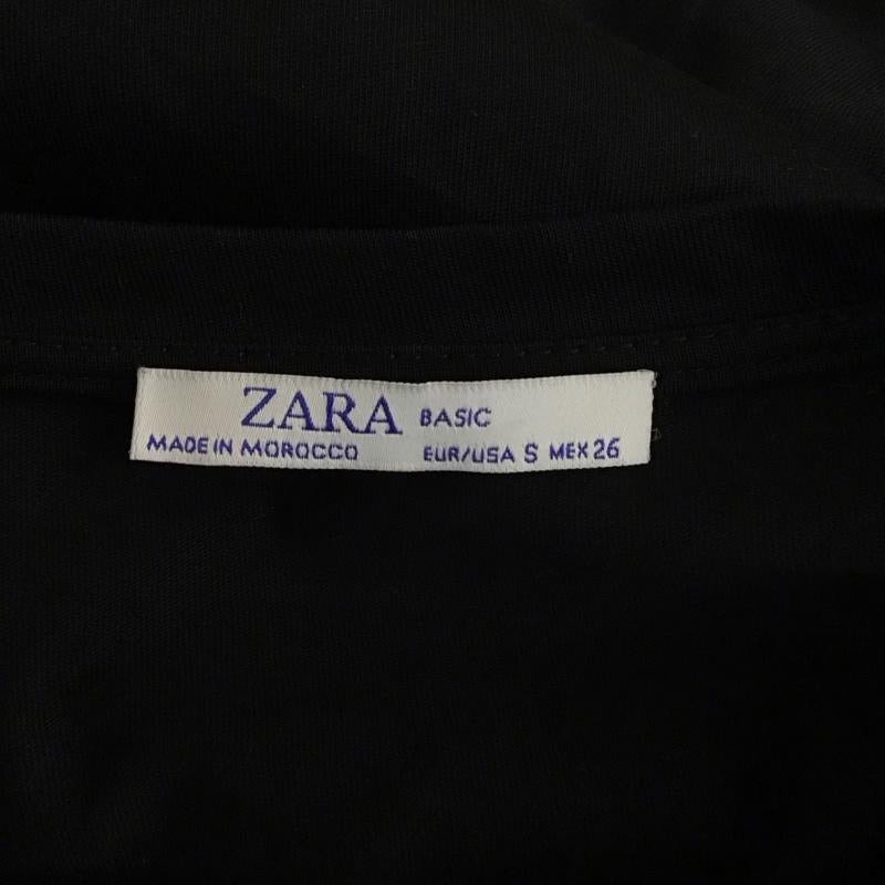 ザラ ZARA ワンピース ロングスカート S 無地 X  黒 / ブラック /  レディース USED 古着 中古 10114143