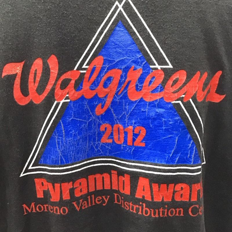 古着 USED Tシャツ 半袖 バックプリント クルーネック 2XL ロゴ、文字 黒 / ブラック /  メンズ USED 古着 中古 10122620