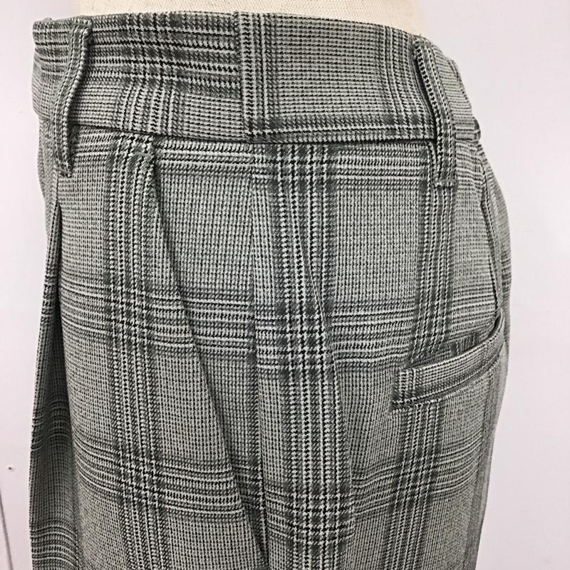 ローリーズファーム LOWRYS FARM パンツ スラックス LF521028AD フレアパンツ L チェック マルチカラー / マルチカラー /  レディース USED 古着 中古 10107952