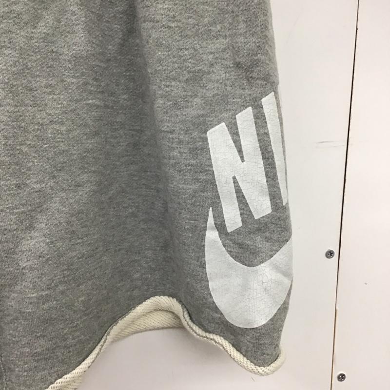 ナイキ NIKE パンツ ショートパンツ ハーフパンツ ショートパンツ カジュアルパンツ スウェットパンツ XXL ロゴ、文字 灰 / グレー /  メンズ USED 古着 中古 10150865