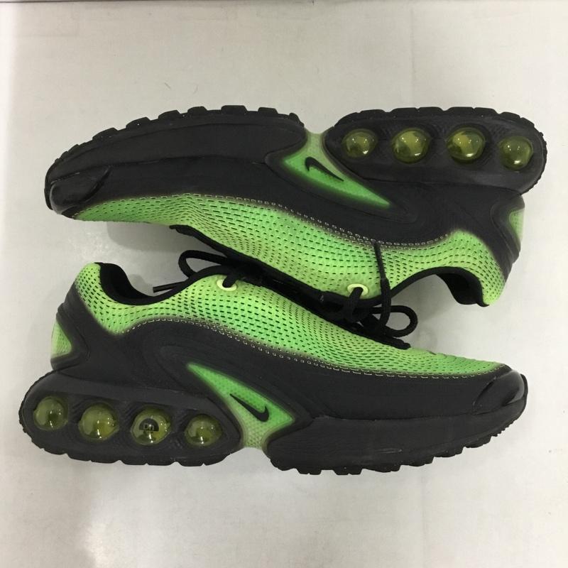 ナイキ NIKE スニーカー スニーカー HV3521-700 AIR MAX DN 26.5cm 26.5cm ロゴ、文字 黒 / ブラック / X 薄緑 / ライトグリーン /  メンズ USED 古着 中古 10143760