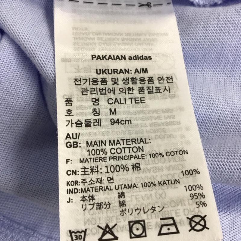 アディダス adidas Tシャツ 半袖 IC3099 W CALI TEE ショートスリーブ L 無地 紫 / パープル /  レディース USED 古着 中古 10133690