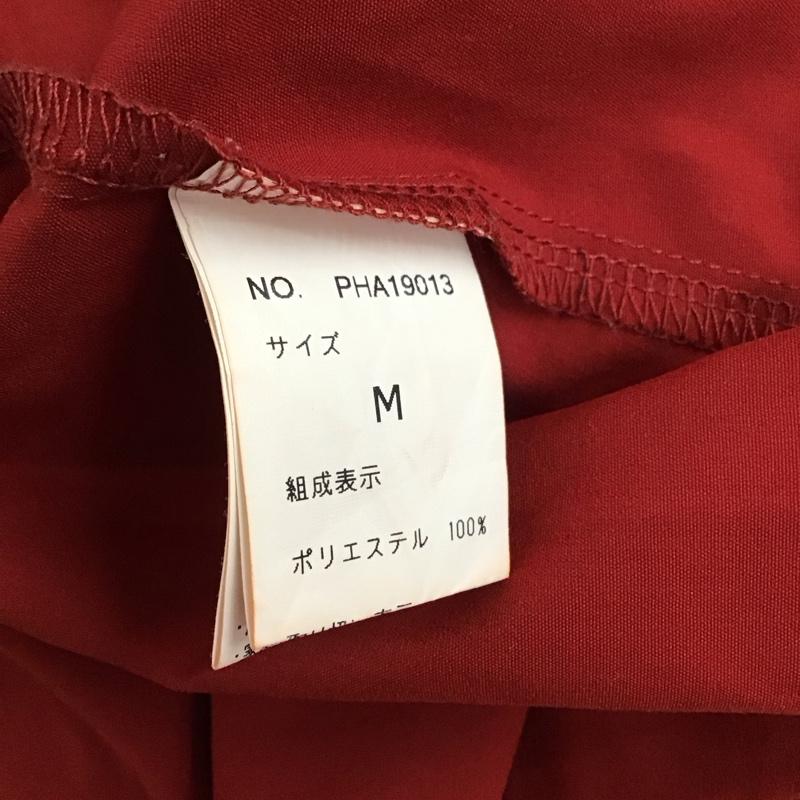 アルシーヴ archives ワンピース ロングスカート PHA19013 ノースリーブ Aライン M 無地 赤 / レッド /  レディース USED 古着 中古 10115509