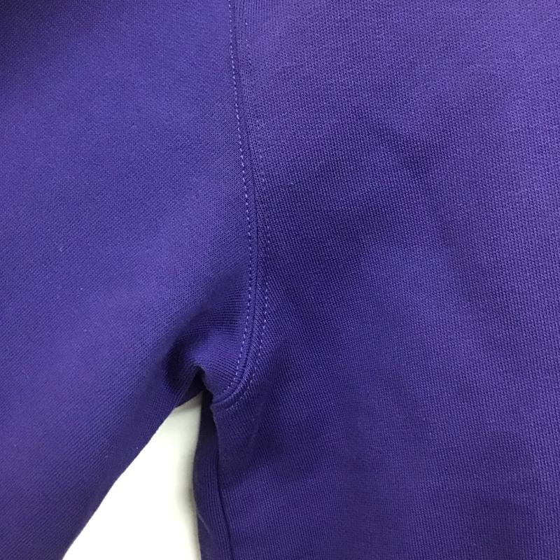 バリー BALLY パーカー 長袖 長袖パーカー プルオーバーパーカー スウェット 42 ロゴ、文字 紫 / パープル /  メンズ USED 古着 中古 10146544