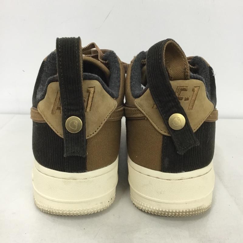 ナイキ NIKE スニーカー スニーカー AV4113-200 AIR FORCE 1 07 PRM WIP CARHARTT WIP 28cm 箱有 28.0cm ロゴ、文字 茶 / ブラウン /  メンズ USED 古着 中古 10143962