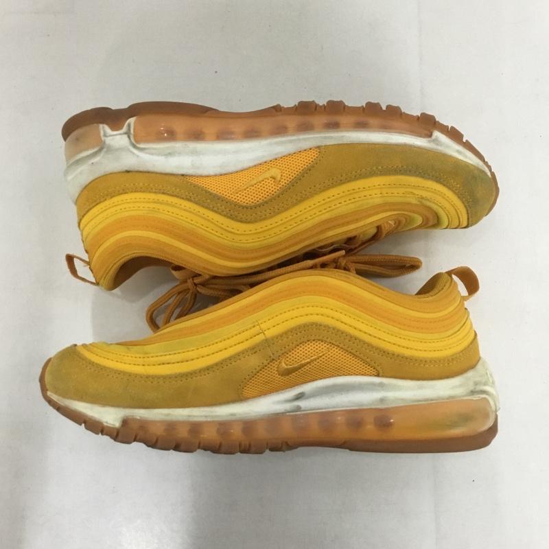 ナイキ NIKE スニーカー スニーカー 917646-700 W AIR MAX 97 PRM 23.5cm 23.5cm ワンポイント 黄 / イエロー / X 白 / ホワイト /  レディース USED 古着 中古 10141554