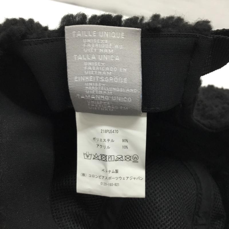 コロンビア Columbia 帽子 キャップ 218PU5470 ボア 無地 黒 / ブラック /  メンズ USED 古着 中古 10122336