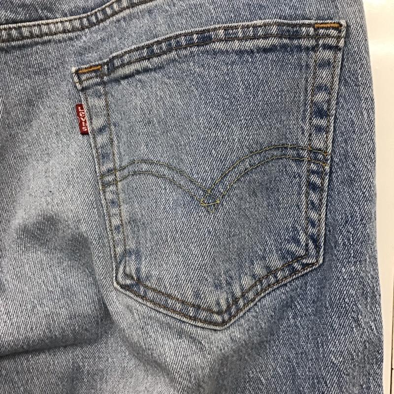 リーバイストラウスアンドコー Levi Strauss & co. パンツ デニム、ジーンズ デニムパンツ ワイドパンツ カジュアルパンツ ストレッチパンツ 34インチ 無地 インディゴ / インディゴ /  メンズ USED 古着 中古 10141516
