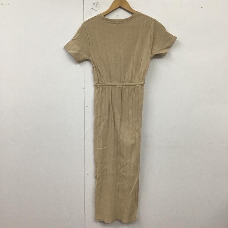 アズールバイマウジー AZUL BY MOUSSY ワンピース ロングスカート S 無地 ベージュ / ベージュ /  レディース USED 古着 中古 10129160