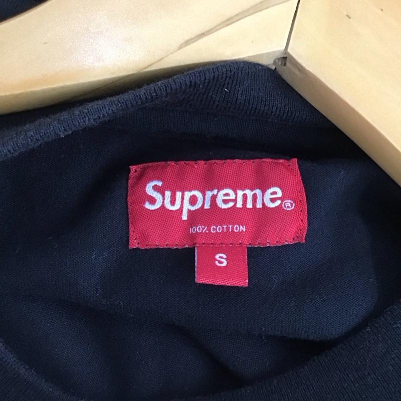 シュプリーム Supreme Tシャツ 半袖 2024ss 半袖カットソー プリントTシャツ クルーネックカットソー S ロゴ、文字 黒 / ブラック /  メンズ USED 古着 中古 10140982