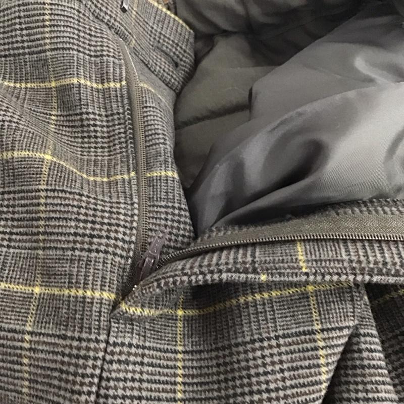 グローバルワーク GLOBAL WORK パンツ スラックス スラックスパンツ ワイドパンツ センタータックパンツ S チェック マルチカラー / マルチカラー /  レディース USED 古着 中古 10142474