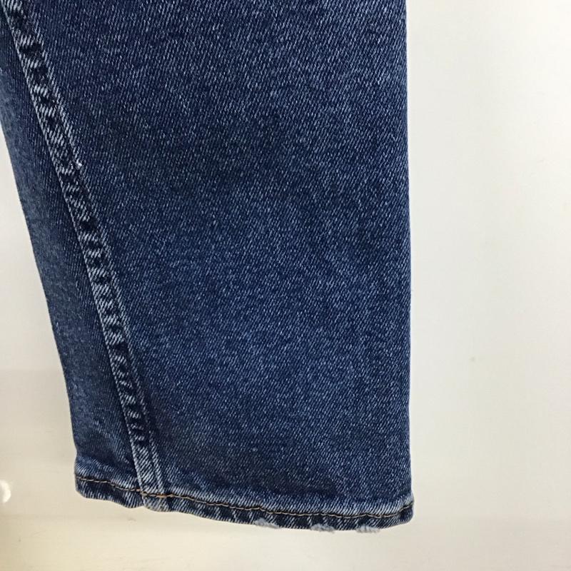ザラ ZARA パンツ デニム、ジーンズ 0905 380 407 ストレッチ ダメージ加工 青 / ブルー /  メンズ USED 古着 中古 10119201