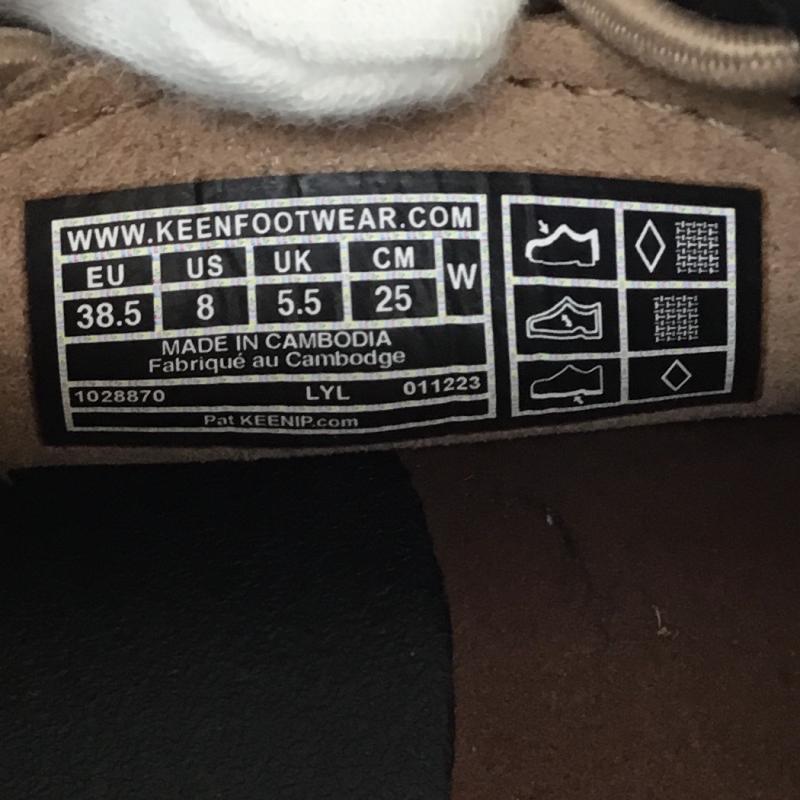 キーン KEEN サンダル サンダル KEEN UNEEK 1028870 25.0cm ロゴ、文字 茶 / ブラウン /  レディース USED 古着 中古 10135127